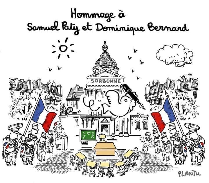 UPE2A 9H : Hommage à Dominique Bernard et Samuel Paty